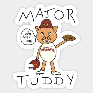 Major Tuddy Sticker